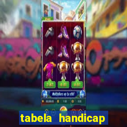 tabela handicap asiatico escanteios